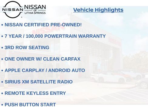 Certified 2024 Nissan Pathfinder S FWD image 11