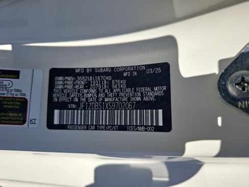 Used 2025 Subaru BRZ tS w/ Popular Package 2 RWD image 16