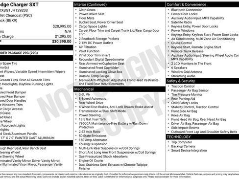 Used 2018 Dodge Charger SXT image 15