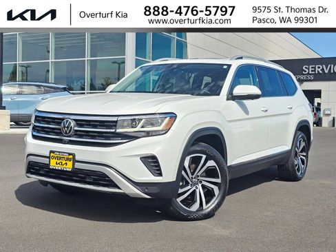 Used 2021 Volkswagen Atlas SEL Premium AWD/4WD image 1