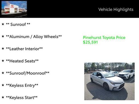 Used 2025 Toyota Corolla XSE image 13