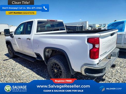 Used 2020 Chevrolet Silverado 2500 W/T w/ WT Convenience Package AWD/4WD image 3