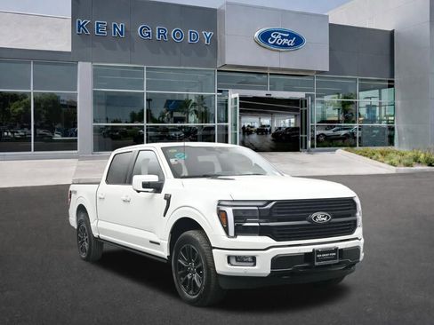 New 2025 Ford F150 Platinum w/ Equipment Group 702A High image 1