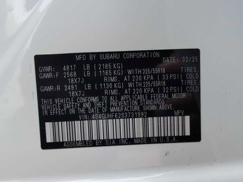 Certified 2025 Subaru Crosstrek 2.5i Sport w/ Crosstrek Mirror Package image 36