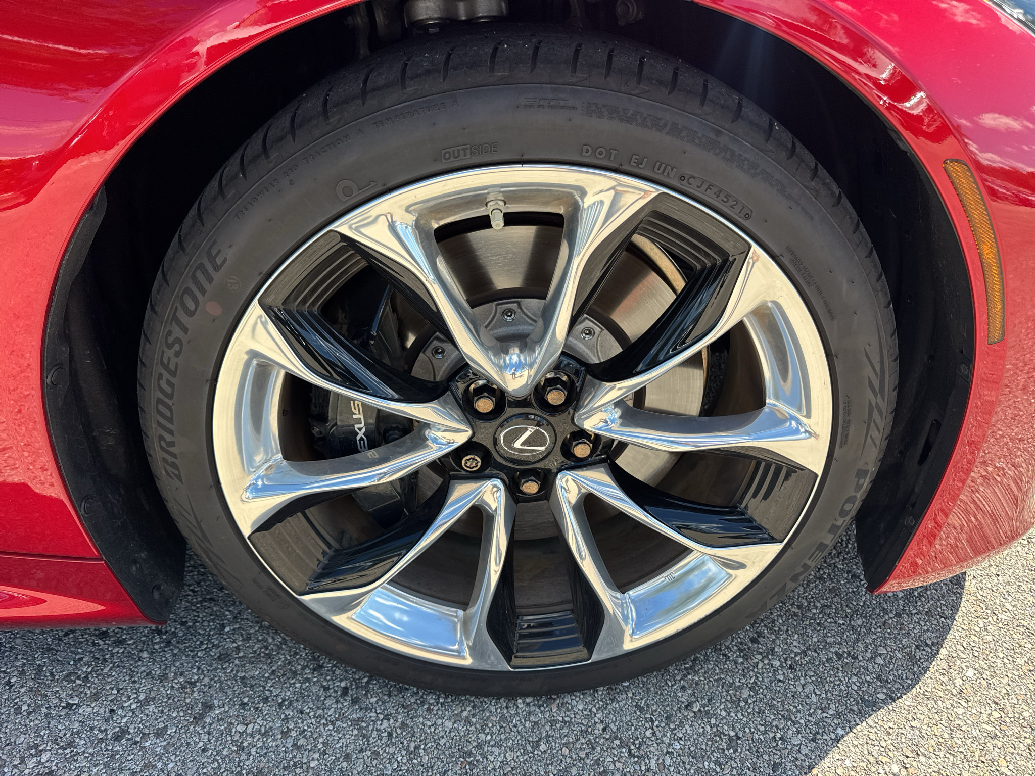 Used 2022 Lexus LC 500 Convertible w/ Touring Package RWD image 8