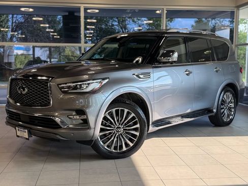 Used 2019 INFINITI QX80 Luxe w/ 22" Wheel Package AWD/4WD image 1
