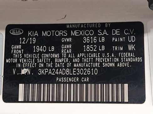 Used 2020 Kia Rio S FWD image 33