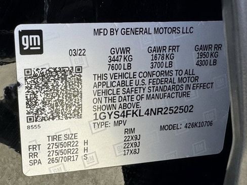 Used 2022 Cadillac Escalade Sport w/ Touring Package image 41