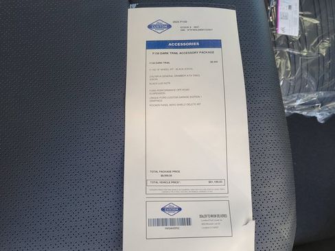 New 2025 Ford F150 Lariat w/ Equipment Group 501A Mid image 11