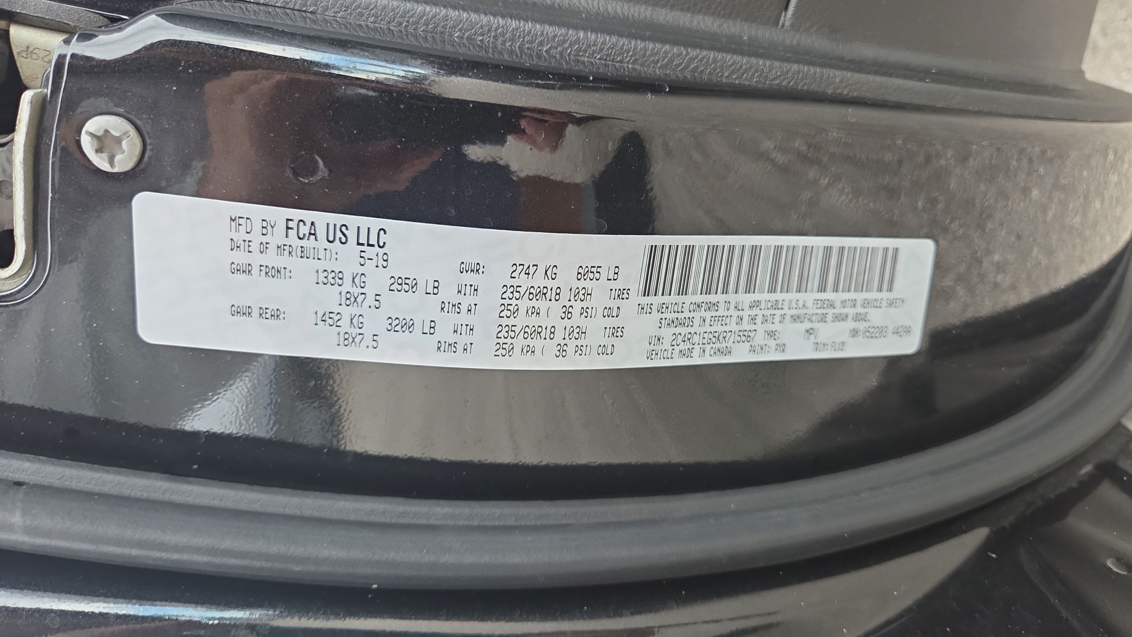 Used 2019 Chrysler Pacifica Touring-L Plus w/ S Appearance Package FWD image 18
