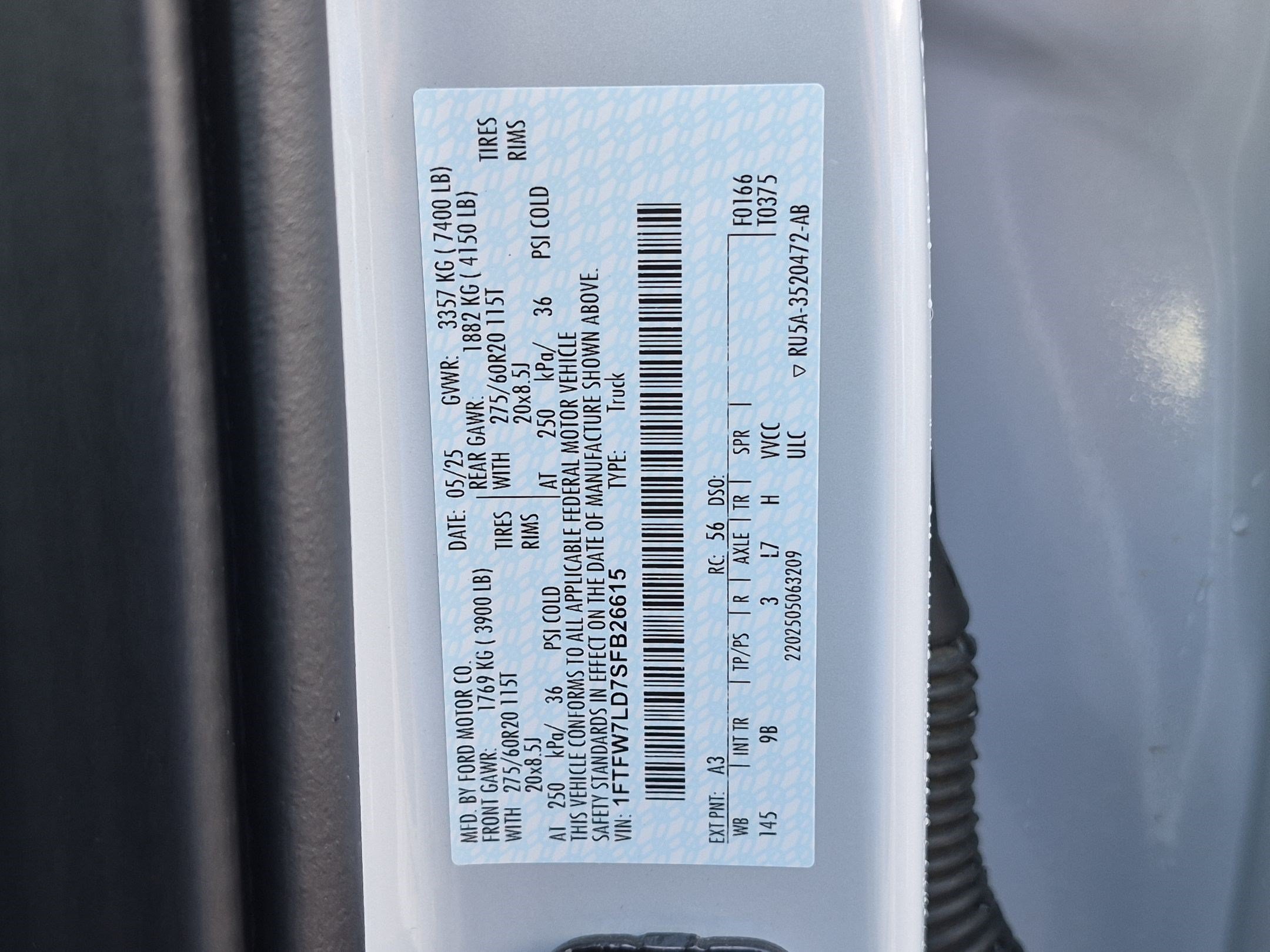 Used 2025 Ford F150 Platinum AWD/4WD image 34
