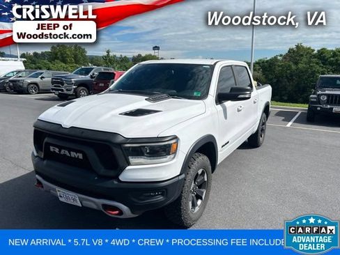 Used 2019 RAM 1500 Rebel w/ Rebel Level 1 Equipment Group AWD/4WD image 1