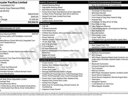 Used 2025 Chrysler Pacifica Limited