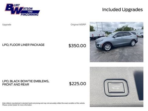 Used 2024 Chevrolet Equinox LT w/ LPO, Floor Liner Package FWD image 3