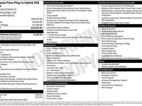 New 2026 Toyota Prius Plug-In Hybrid w/ Limited Premium Package FWD image 4