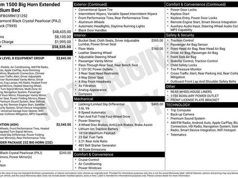 Used 2024 RAM 1500 Big Horn AWD/4WD image 2