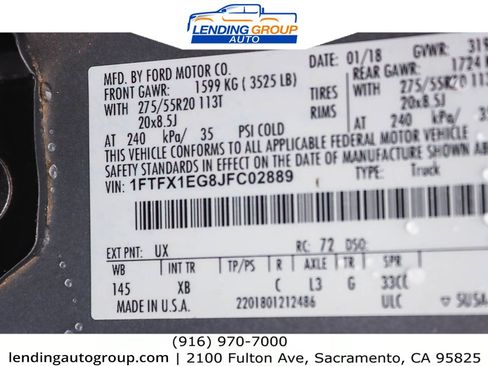 Used 2018 Ford F150 XLT w/ Equipment Group 302A Luxury image 27