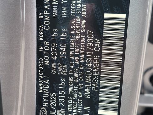 New 2025 Hyundai Elantra Blue image 34