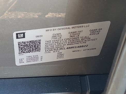 Used 2021 GMC Yukon XL Denali w/ Denali Premium Package image 33