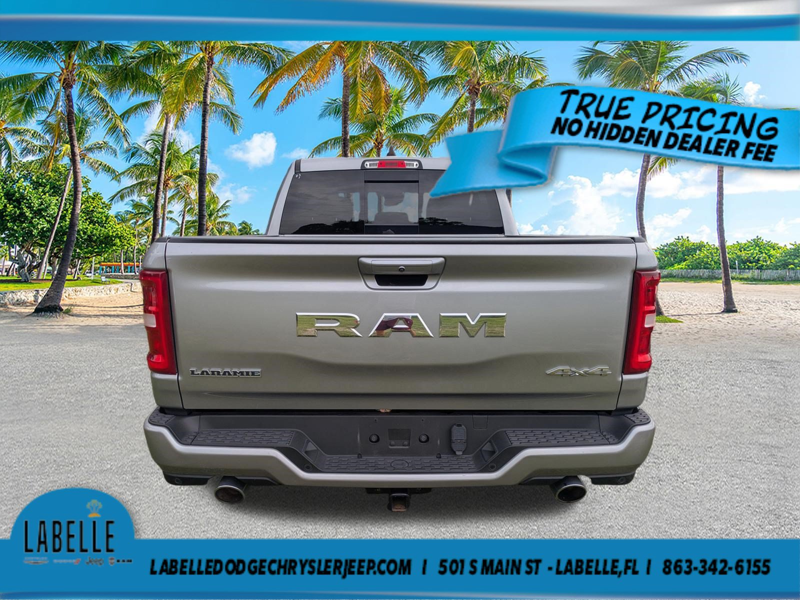 Used 2025 RAM 1500 Laramie w/ Laramie Southwest Edition AWD/4WD image 4