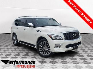 Used 2017 INFINITI QX80 Base w/ Deluxe Technology Package video 1