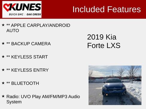 Used 2019 Kia Forte LXS image 2