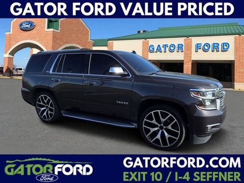 Used 2015 Chevrolet Tahoe LTZ RWD image 1