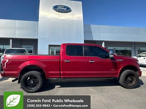Used 2015 Ford F150 Platinum w/ Technology Package AWD/4WD image 7
