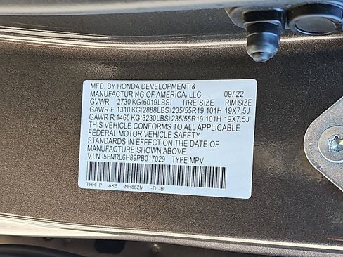 Used 2023 Honda Odyssey Touring image 36