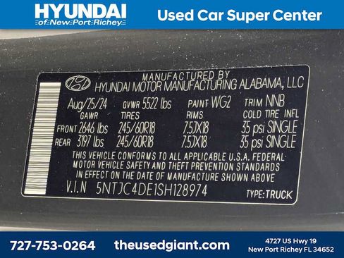 Used 2025 Hyundai Santa Cruz SEL FWD image 38