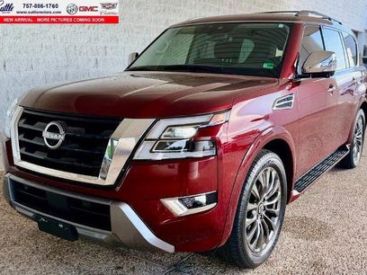 Used 2023 Nissan Armada Platinum w/ Captain's Chairs Package