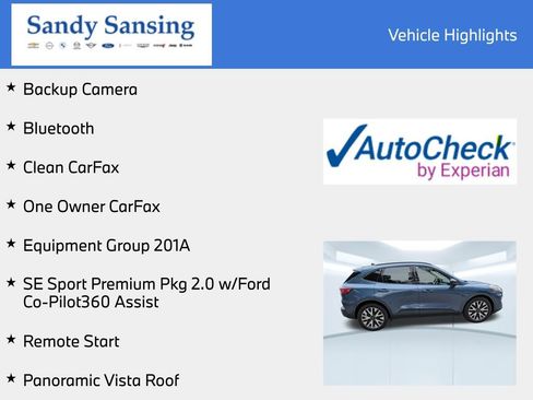 Used 2020 Ford Escape SE Sport image 7