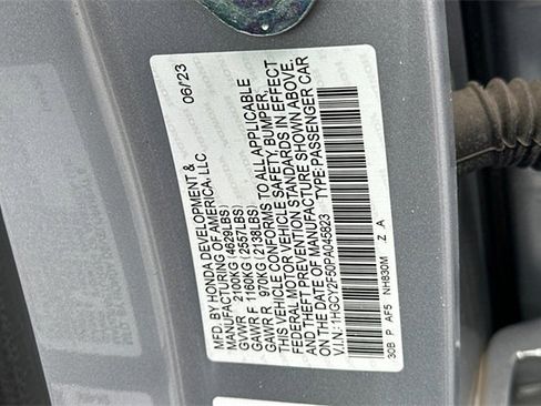 Certified 2023 Honda Accord Sport image 31