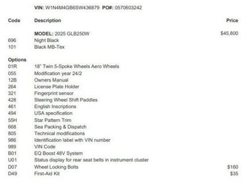 Certified 2025 Mercedes-Benz GLB 250 image 4