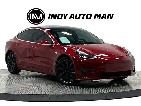 Used 2020 Tesla Model 3 Performance AWD/4WD image 2
