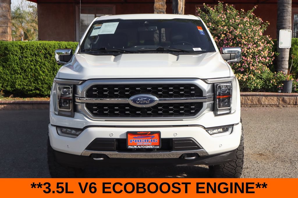Used 2021 Ford F150 Platinum w/ Equipment Group 701A High AWD/4WD image 3