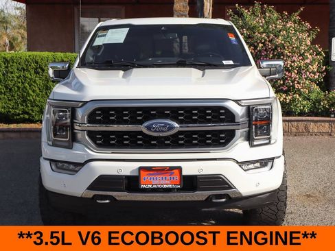 Used 2021 Ford F150 Platinum w/ Equipment Group 701A High AWD/4WD image 3