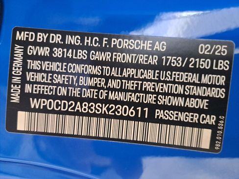 Used 2025 Porsche 718 Boxster GTS image 35