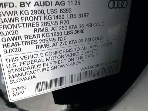 New 2026 Audi Q7 2.0T Premium image 8