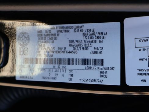 Used 2022 Ford F150 XLT w/ Equipment Group 302A High image 44