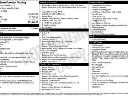 Used 2023 Subaru Forester Touring w/ Popular Package #3