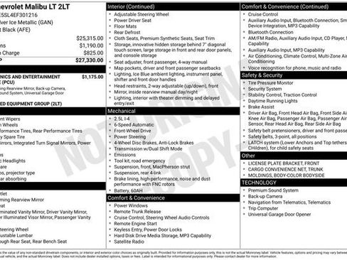 Used 2014 Chevrolet Malibu LT image 17