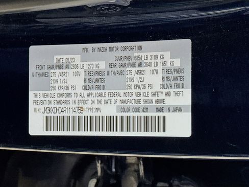 Used 2024 MAZDA CX-90 3.3 Turbo w/ Premium Package AWD/4WD image 31