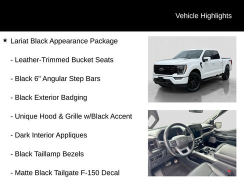 Used 2023 Ford F150 Lariat w/ Equipment Group 502A High AWD/4WD image 6