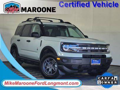 Certified 2023 Ford Bronco Sport Big Bend
