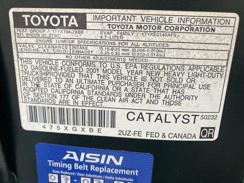 Used 2001 Toyota Tundra Limited image 13