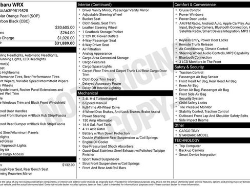 Used 2023 Subaru WRX image 24