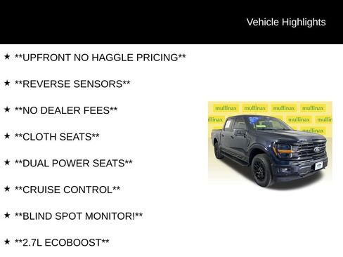 Certified 2024 Ford F150 XLT w/ Equipment Group 302A MID AWD/4WD image 12