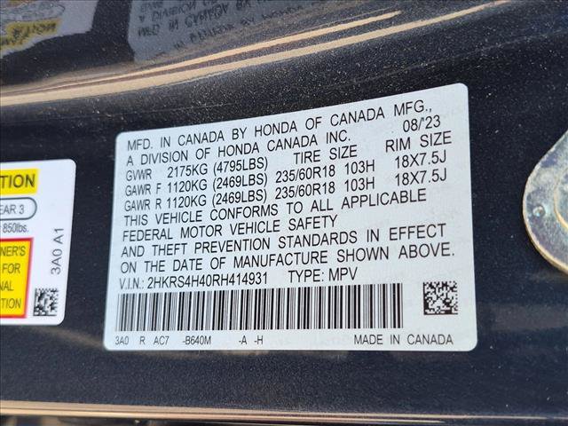 Used 2024 Honda CR-V EX image 23