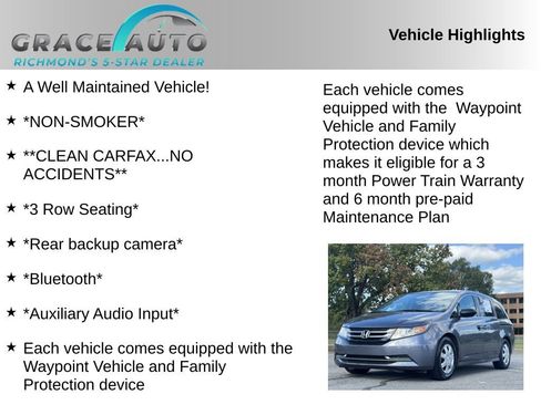 Used 2016 Honda Odyssey LX image 2